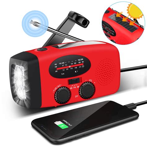 rechargeable emergency radios